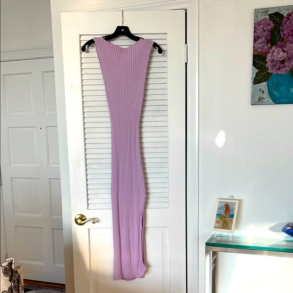 Anna Quan Lilac Midi Dress